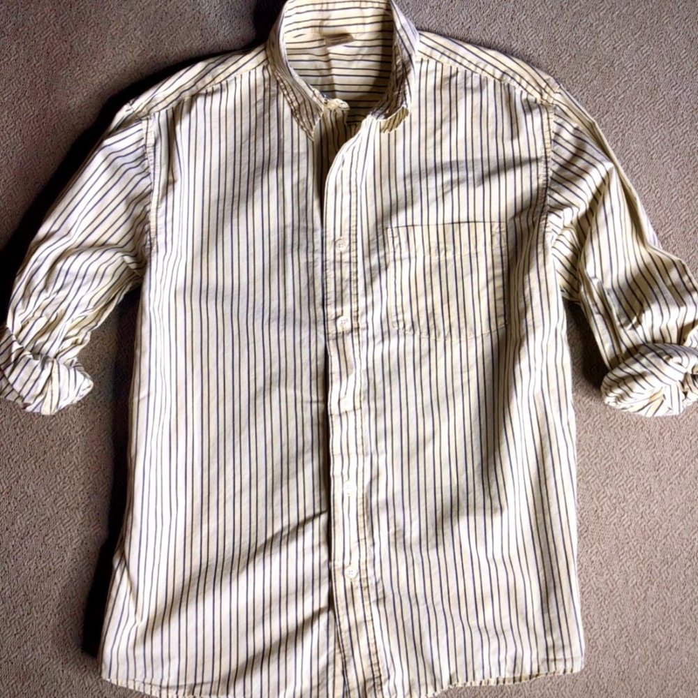 Old Navy Yellow Button Down